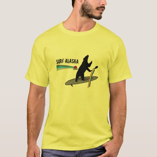 SURF ALASKA T-SHIRT (Voorkant)