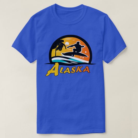 Surf Alaska TShirt (Design devant)