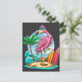 Surf als een Mingo! Briefkaart (Staand voorkant)