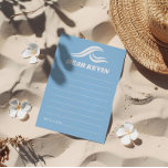 Surf Anniversaire, La Grande Carte Capsule Une Foi<br><div class="desc">Capturez de précieux souvenirs avec nos cartes Time Capsule 'Surfing Birthday, The Big One'. Ces cartes, qui sont dotées de motifs de planches de surf dynamiques et de graphiques sur la plage, sont parfaites pour que les invités puissent enregistrer des messages et des souvenirs spéciaux de votre anniversaire sur le...</div>