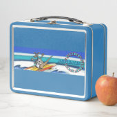 Surf Australie lunchbox bleu (En situation)