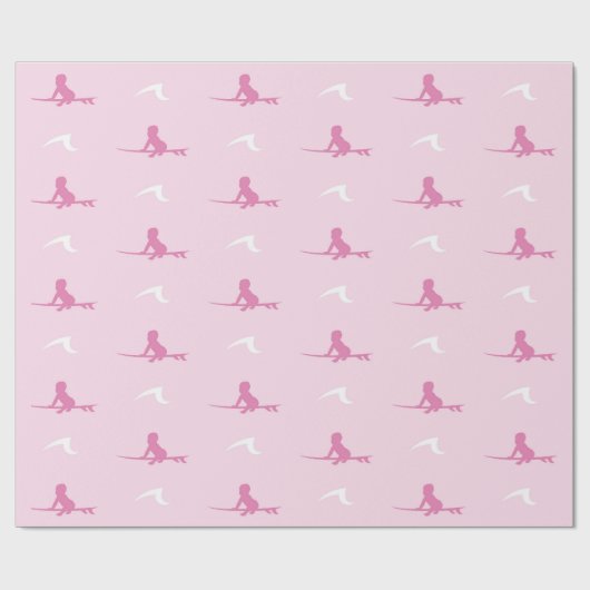 Surf Baby inpakpapier (Vlak)