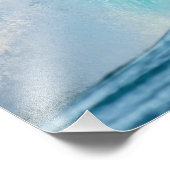 Surf baril vague casser photo imprimer (Coin)