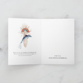 Surf Beach | Boho Summer Carte de remerciements (Intérieur)