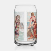 Surf Beauties Blikvorm Glas (Links)