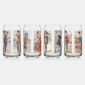 Surf Beauties Blikvorm Glas (Links)