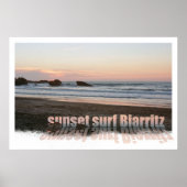 surf Biarritz Poster (Voorkant)