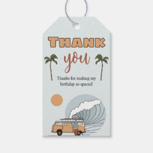 Surf - Birthday Dank u Label Cadeaulabel