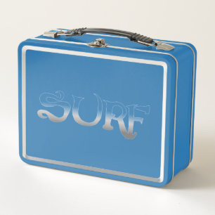 Surf blue lunchbox