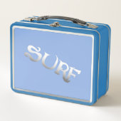 Surf blue lunchbox (Voorkant)