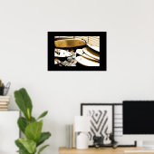 SURF BOARD FOTOGRAFIE POSTER (Thuiskantoor)