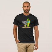 Surf Board Koala Beer Shirt (Voorkant volledig)