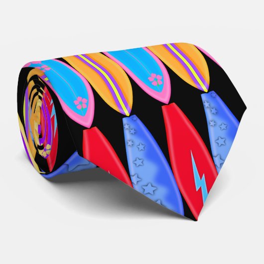 SURF BOARD STROPDAS leuk modern (Opgerold)