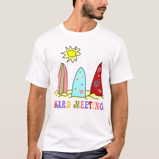 Surf Board Surfing T-shirt (Voorkant)