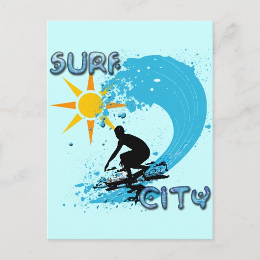 SURF BRIEFKAART (Voorkant)