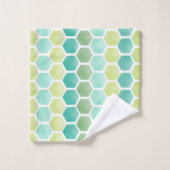 surf cabane hexagones (Gant de toilette)