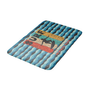 Surf California Bath Mat