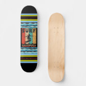 Surf California Skateboard (Recto)