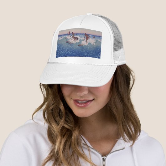 "Surf-Cavaliers, casquette de Honolulu" - (En situation)