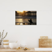 Surf City " Poster (Keuken)