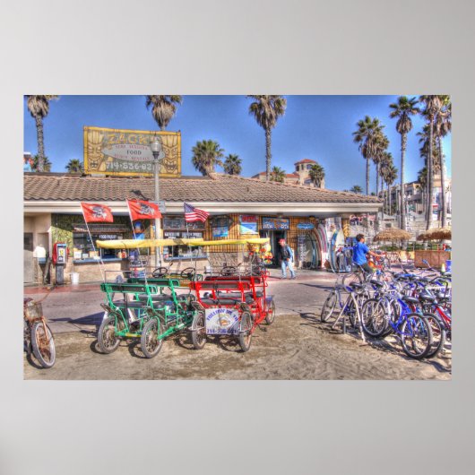 Surf City " Poster (Voorkant)