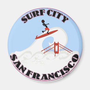 Surf City San Francisco Magneet