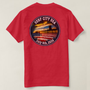 SURF CITY USA - 4 juli 2026 T-shirt