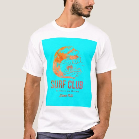  Surf Club Bright Graphic T-shirt (Voorkant)