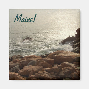 Surf Comes Ashore Magneet