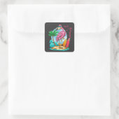Surf Comme un Mingo ! Autocollant (Sac)