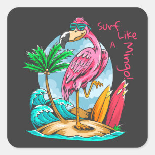 Surf Comme un Mingo ! Autocollant