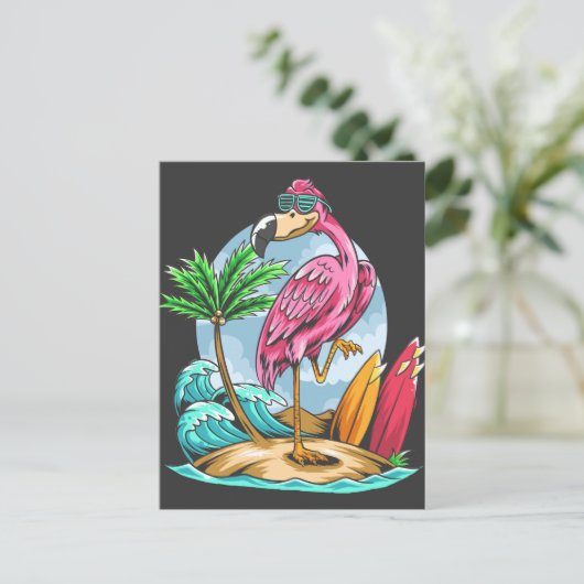 Surf Comme un Mingo ! Carte postale (Debout devant)