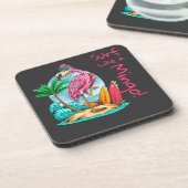 Surf Comme un Mingo ! Dessous de verre en plastiqu (Côté gauche)