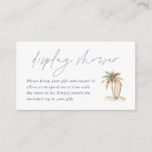 Surf côtier Carte de compartiment de douche d'affi (Devant)