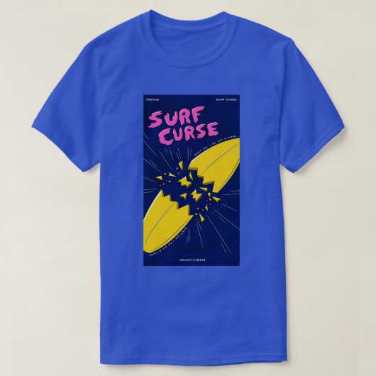 Surf Curse 1 T-shirt (Design voorkant)