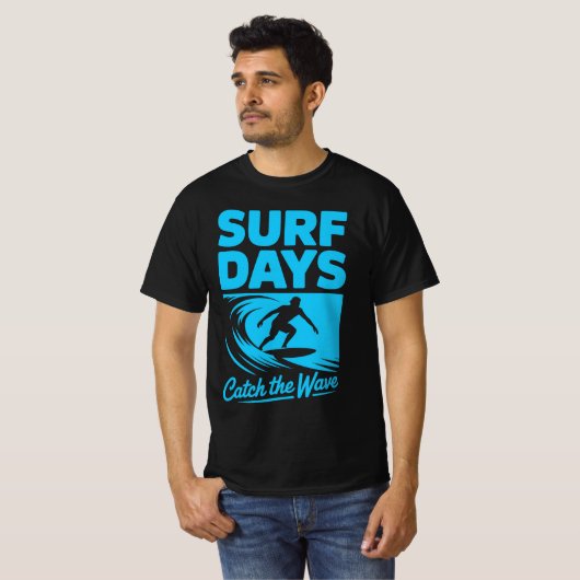 Surf Days T-shirt (Voorkant volledig)