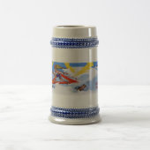 Surf De Bermudadriehoek stein Bierpul (Center)