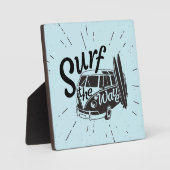 Surf de Golf Fotoplaat (Voorkant)