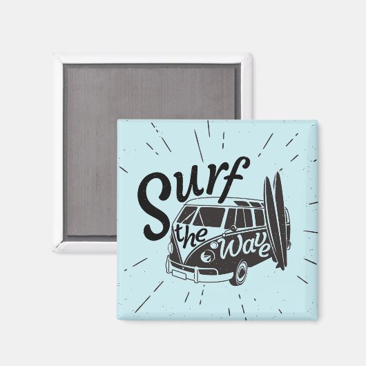 Surf de Golf Magneet (Voorkant / Achterkant)