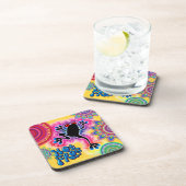 Surf de grenouille chaude Boho dessous de verre ps (Côté Droit)