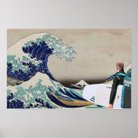 Surf de Grote Golf Poster (Voorkant)