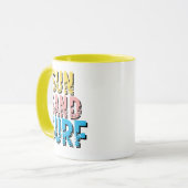 Surf DE SABLE SOLEIL Mug BEACH VIBES MUG ÉTÉ (Devant gauche)