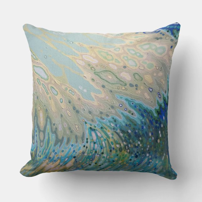 Surf de vue d'océan et coussin sous-marins de (Recto)
