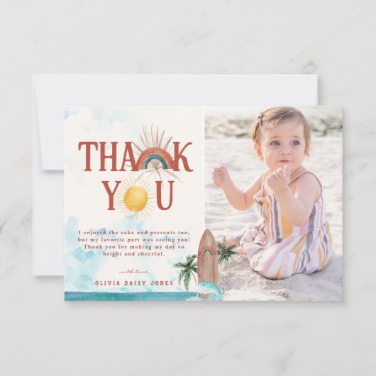 Surf d'été de Boho | Merci photo (Devant)