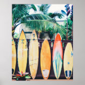 Surf d'Oahu | Poster (Devant)