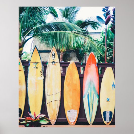 Surf d'Oahu | Poster (Devant)