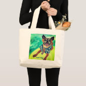 Surf Dog Grote Tote Bag (Voorkant (product))