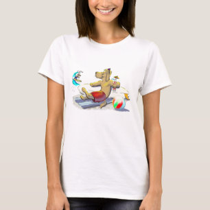 surf DoG T-shirt