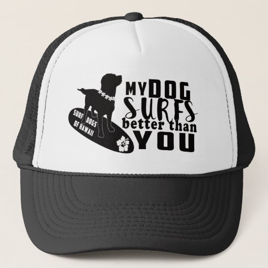 Surf Dogs Hawaii Gauntlet Trucker Hat Pet (Voorkant)