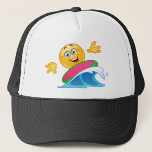 surf emoji trucker pet